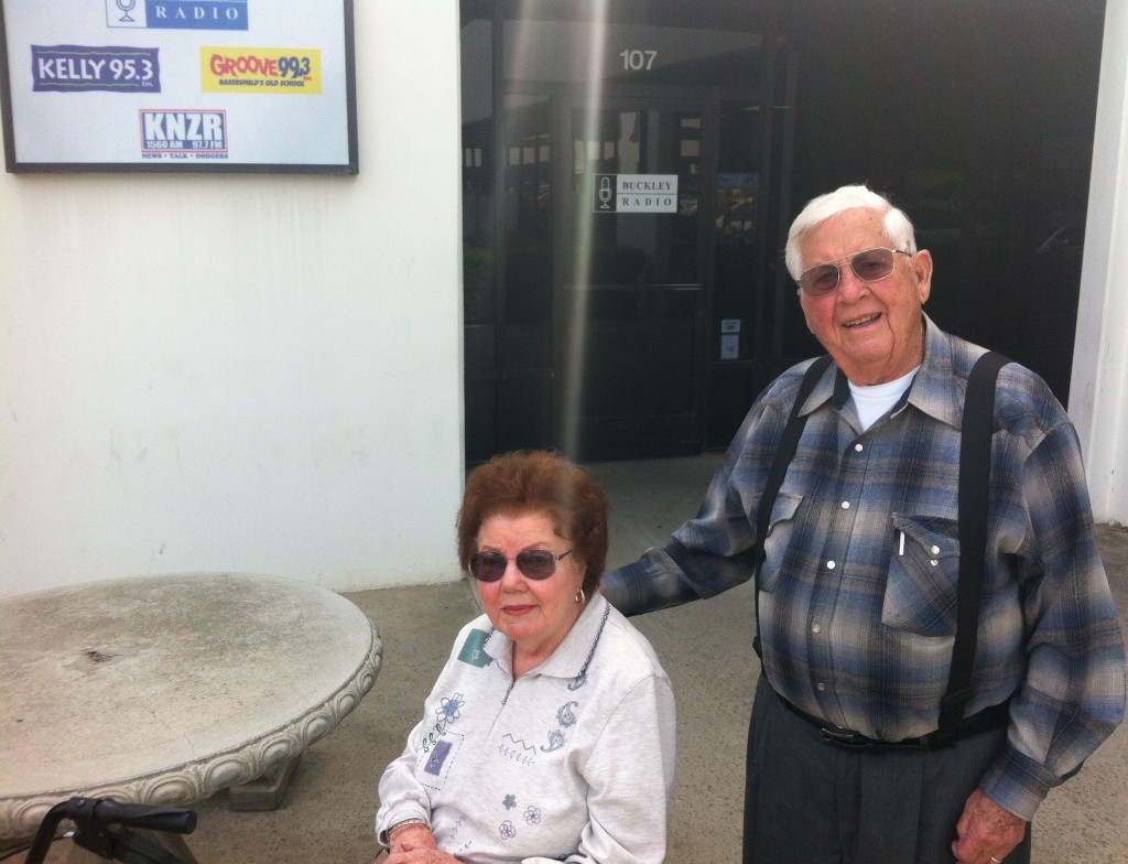 Victor and Peggy Killingsworth after 68 years of marriage.