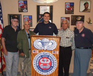 The day I was privileged to meet (L-R) Arthur Johnson, "Beamy" Beamesderfer, Angel Romero, and Bob Chisolm at Partida Hall in El Paso