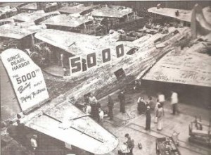 "Five Grand," the 5,000th B-17 produced by Boeing after the attack on Pearl Harbor.