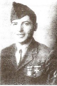 Peter Rondero as a young marine.