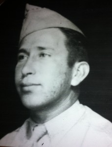 Francisco Paredes during World War II.