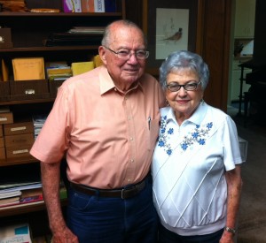 Bob and Doris Bower after 42 years of marriage.