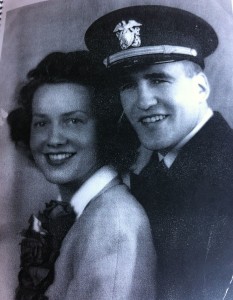 Gordon and Lenore Caldis as newlyweds.