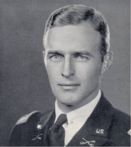 John K. Waters as a young Army officer. "He saved my life," Alan Dunbar says.