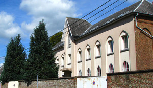 The Sisters of Notre Dame convent in Bastogne, Belgium is where Tom was cared for after being wounded.