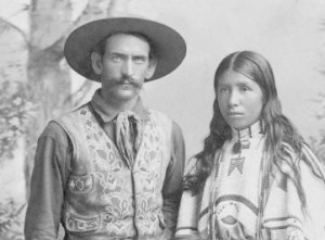 Seth's grandparents, "Bronco Bill" and Ella Irving.