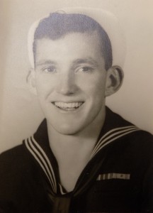 Chuck Betty as an 18-year-old sailor.