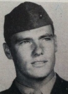 Francis O'Brien as a young marine.