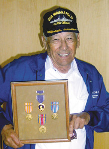 U.S.S. Indianapolis survivor Adolfo Celaya