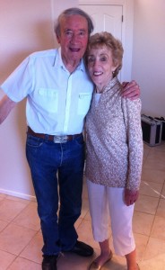 Jim and Pat Roach after 66 years of marriage.