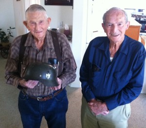 Emry (left) and David Crawford in their Wasco, CA home.