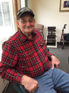 Ex-prisoner of war Earl Proctor.