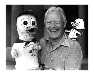 Jimmy with his two favorite ducks, Webster Webfoot and Yakky Doodle. For more photos, visit the Hometown Heroes facebook page or jimmyweldon.com