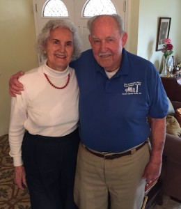 Jean and Cal Erickson after 68 years of marriage.
