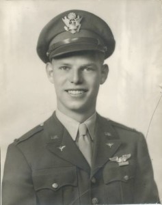 Mel Pliner as a young glider pilot. For more photos, visit the Hometown Heroes facebook page.