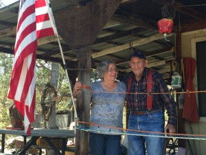 Harold and Josie Hart on their front porch. For more photos, visit the Hometown Heroes facebook page.