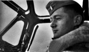 Denny in a B-17. For more photos related to his story, visit the Hometown Heroes facebook page.