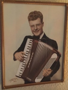Shown here at age 16, Kenny began playing the accordion when he was eight. For more photos, visit the Hometown Heroes facebook page.