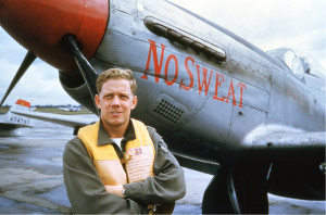 Robert Titus as an F-51 Mustang pilot. For more photos, visit the Hometown Heroes facebook page.